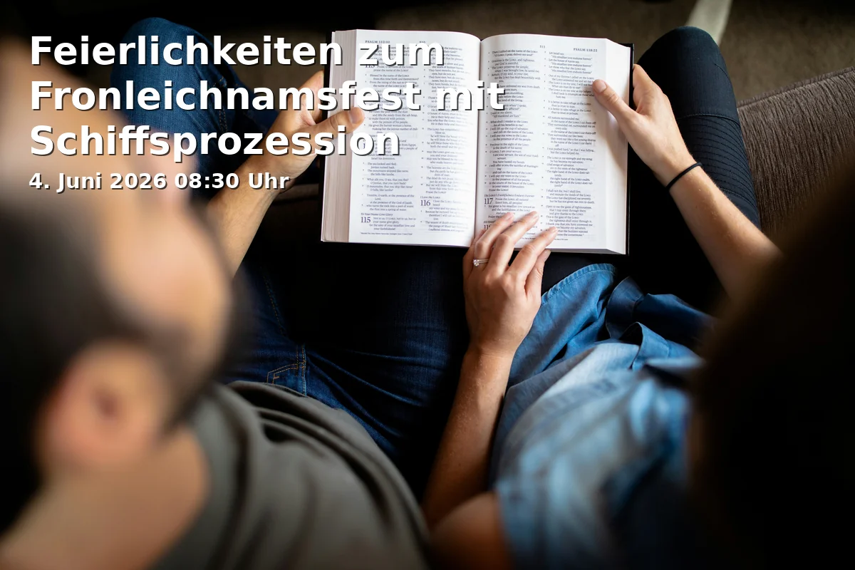 Event: Feierlichkeiten zum Fronleichnamsfest mit Schiffsprozession