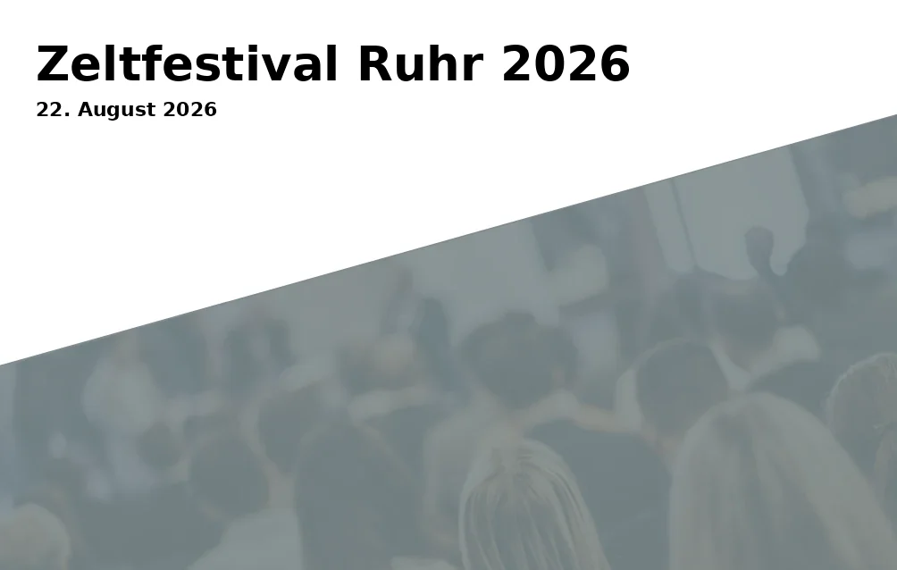Event: Zeltfestival Ruhr 2026