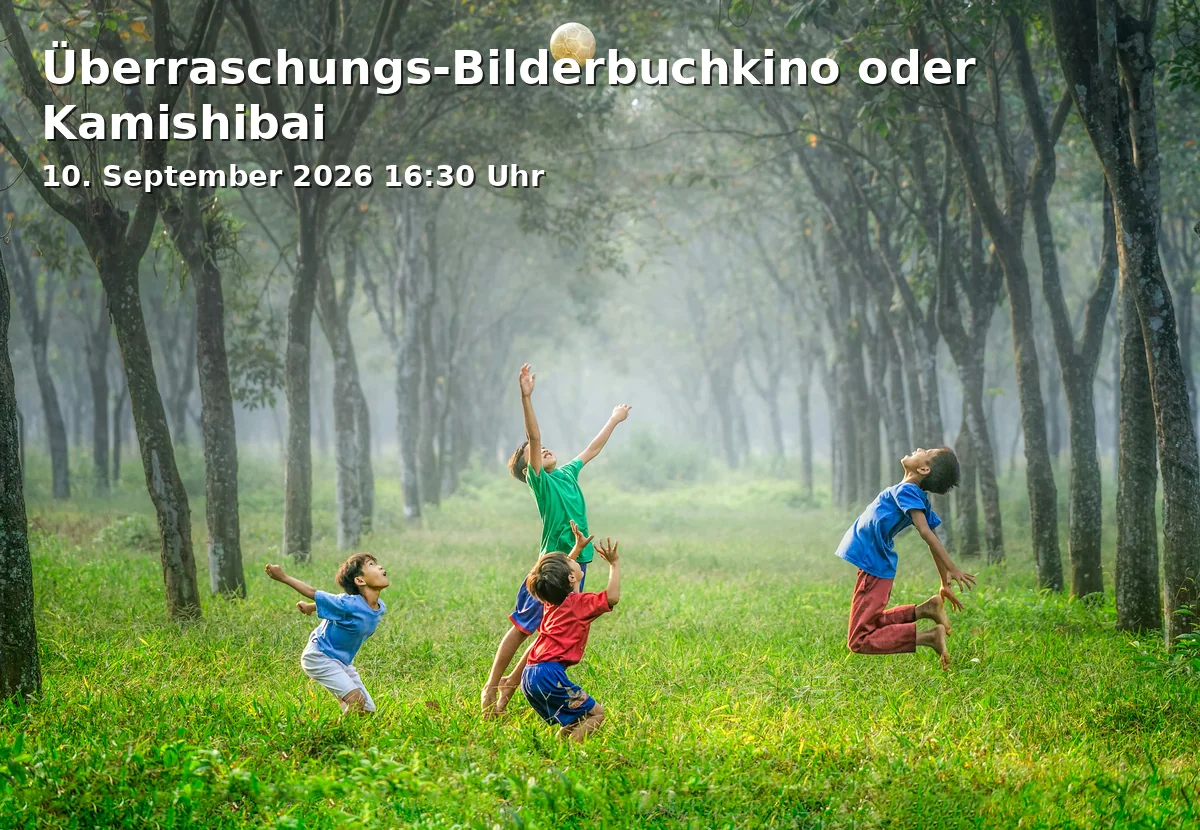 Event: Überraschungs-Bilderbuchkino oder Kamishibai