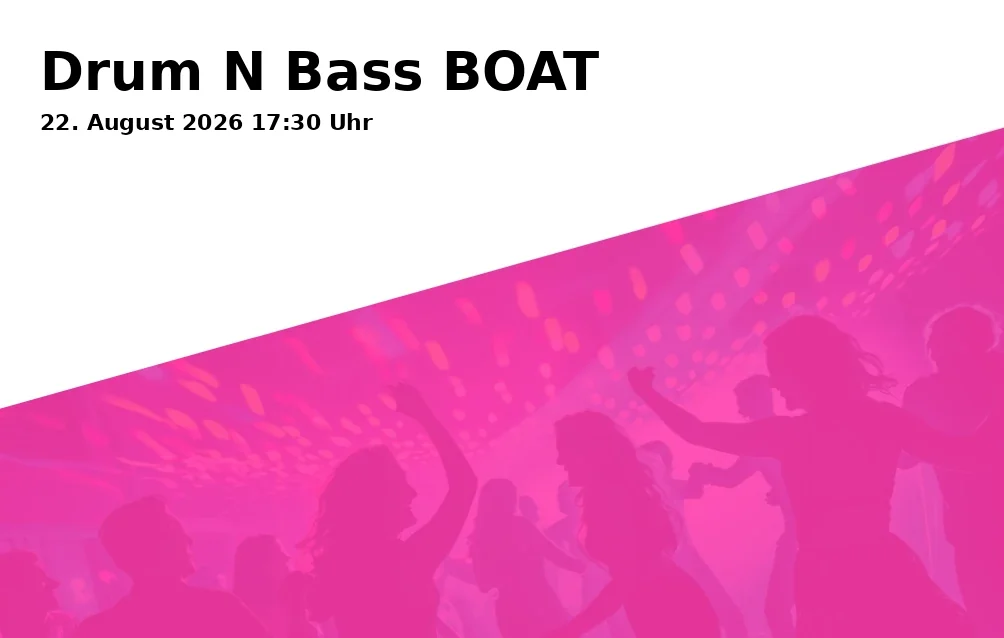 Event: Drum N Bass BOAT