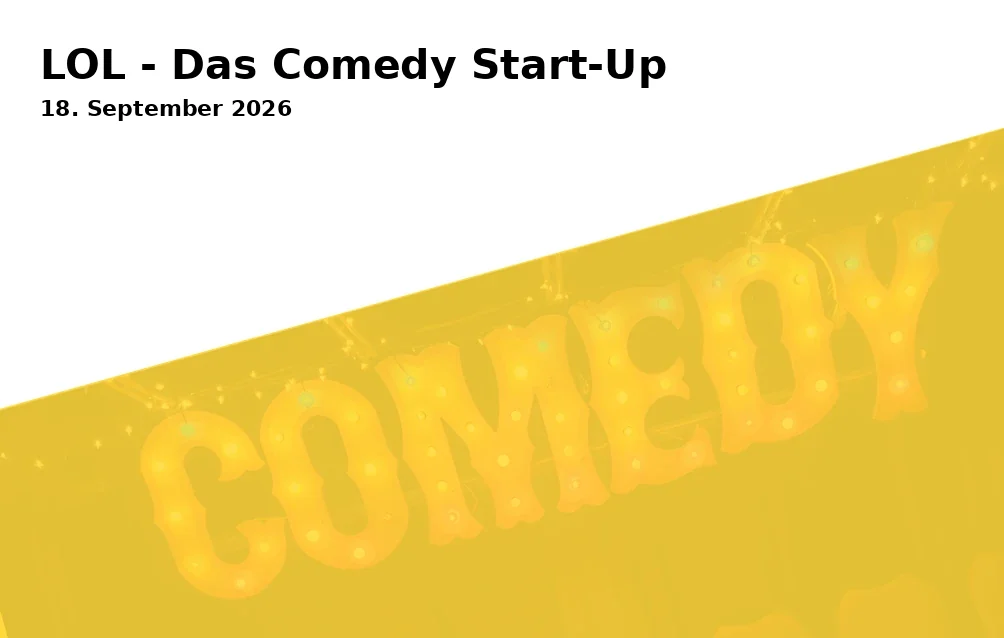 Event: LOL - The Comedy Start-Up