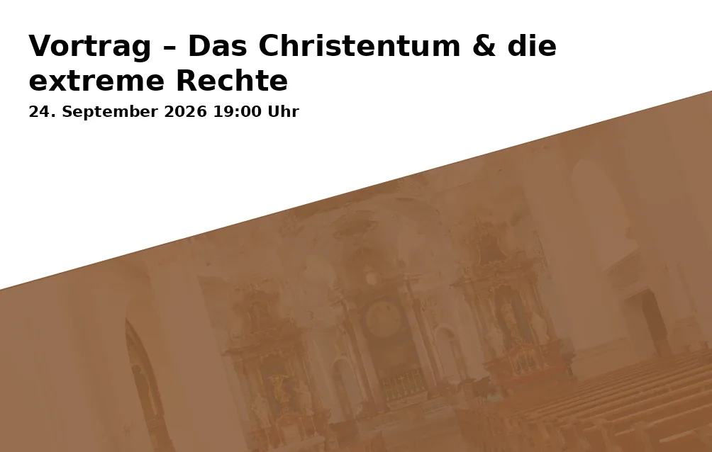 Event: Lecture – Christianity & the Extreme Right
