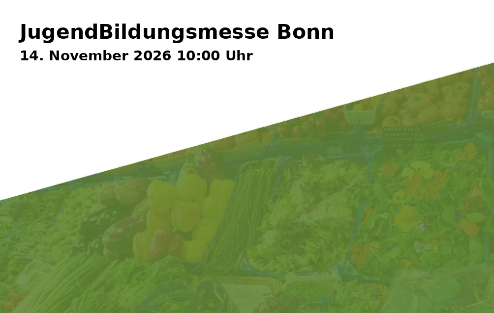 Event: Youth Education Fair Bonn