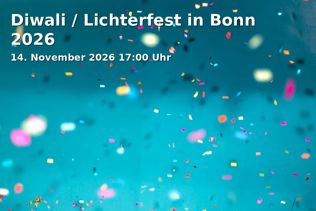 Event: Diwali / Festival of Lights in Bonn 2026