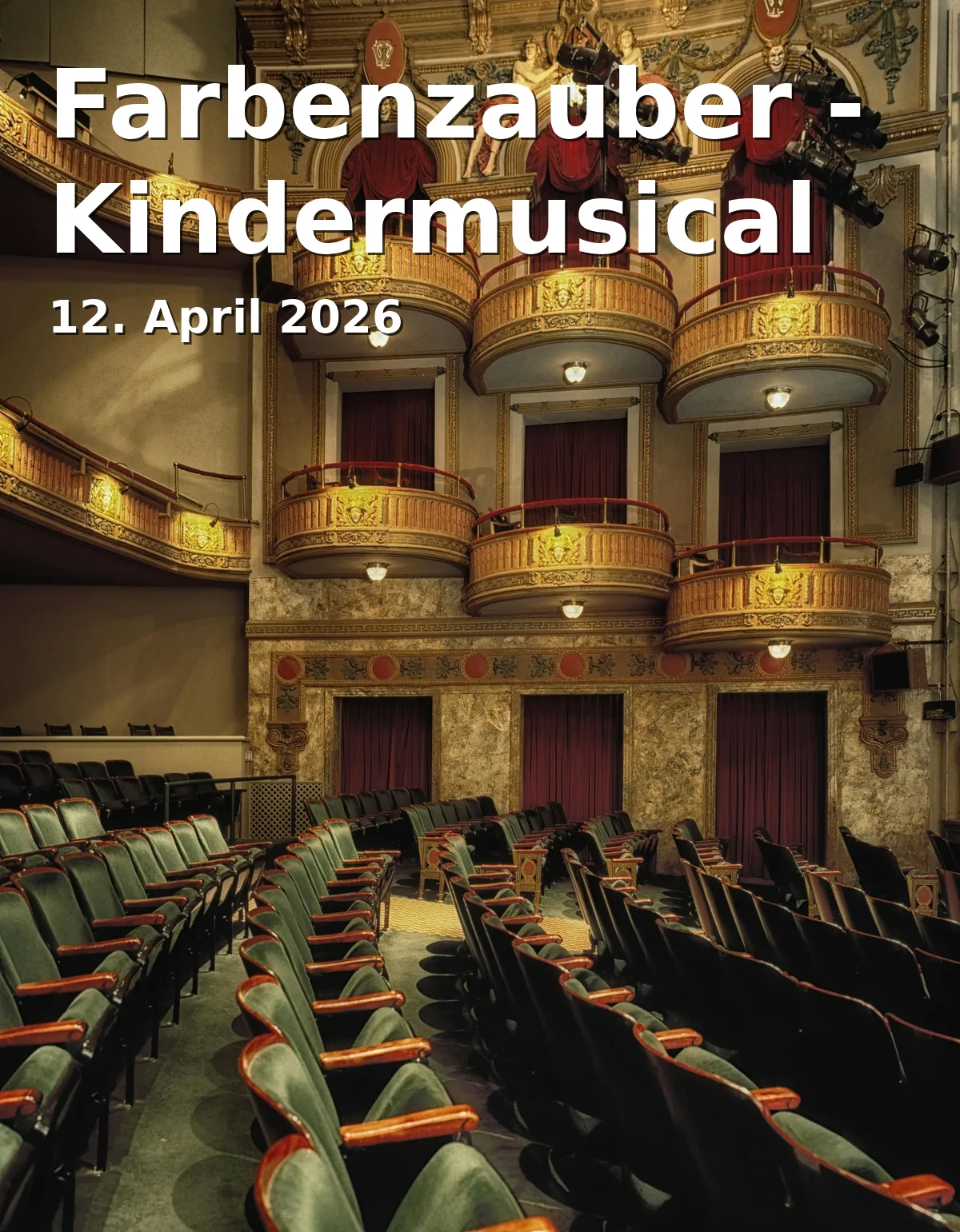 Event: Farbenzauber - Kindermusical in Turmtheater Regensburg, Watmarkt 5, 93047 Regensburg on 12. April 2026