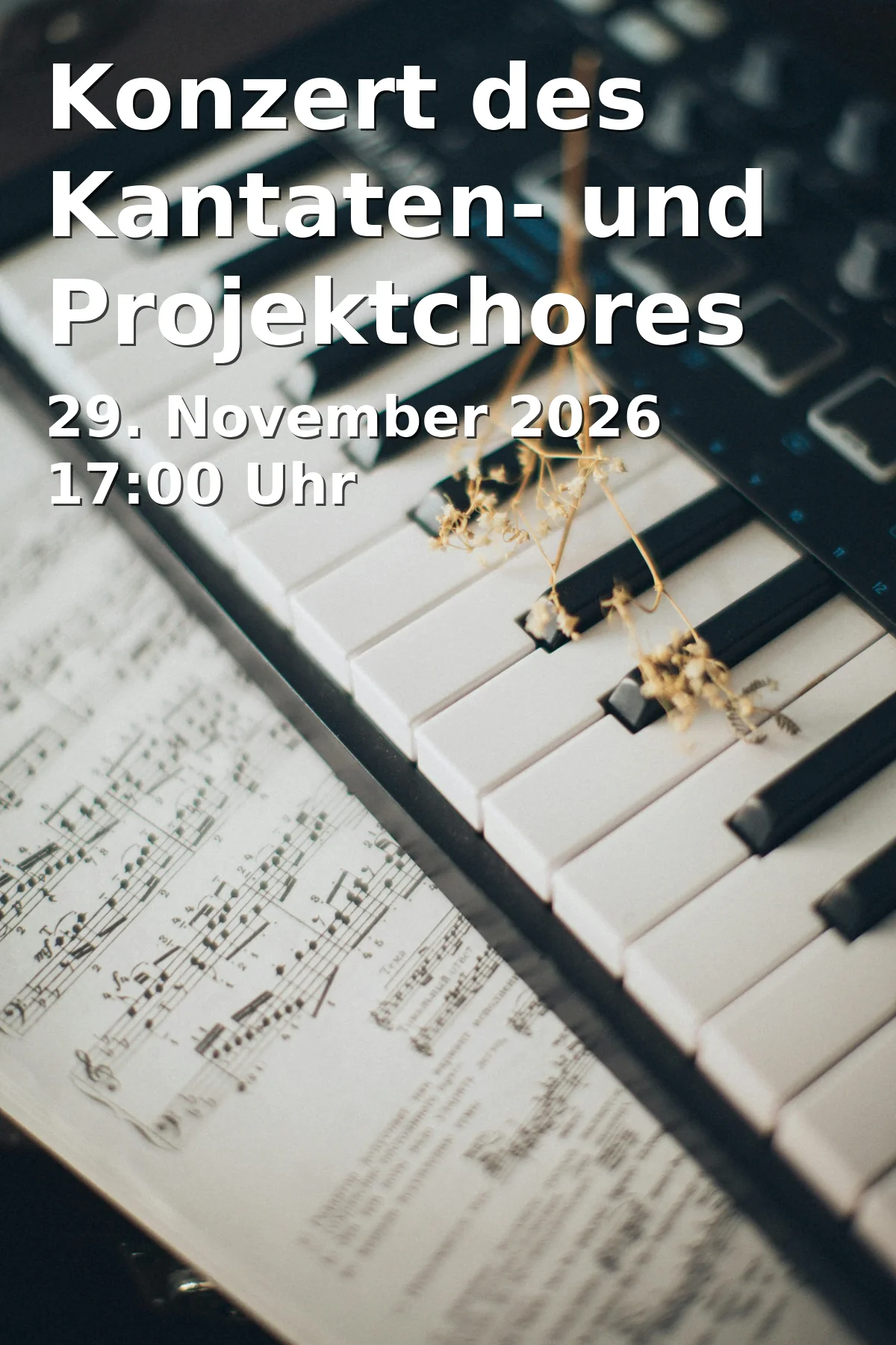 Event: Concert of the Cantata and Project Choir at St. Adelheid in Bonn
