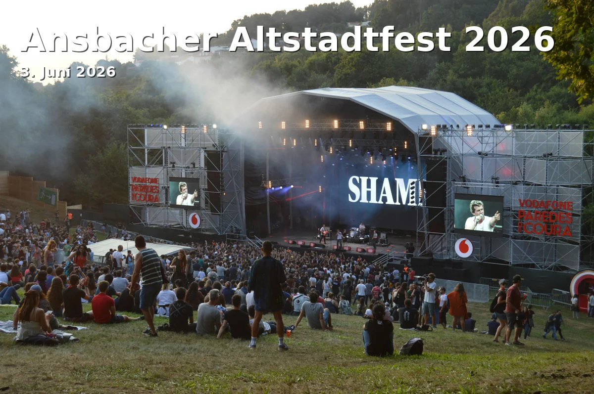 Event: Ansbach Old Town Festival 2026 in Innenstadt Ansbach, Martin-Luther-Platz, 91522 Ansbach on 3. June 2026