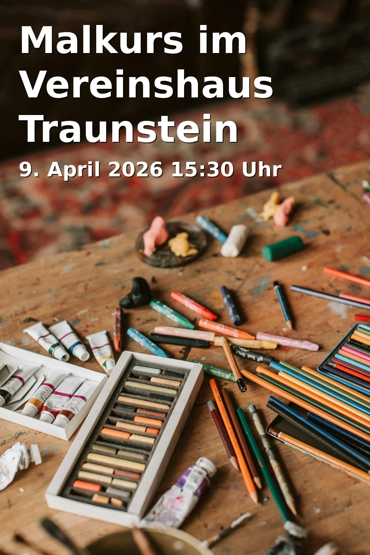 Event: Malkurs im Vereinshaus Traunstein