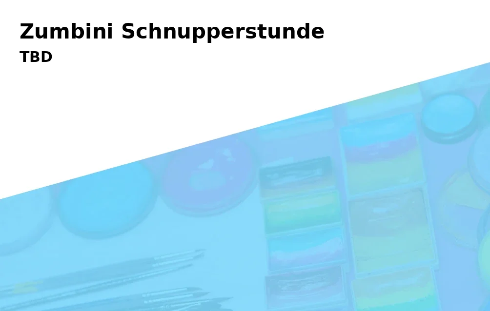 Event: Zumbini Schnupperstunde
