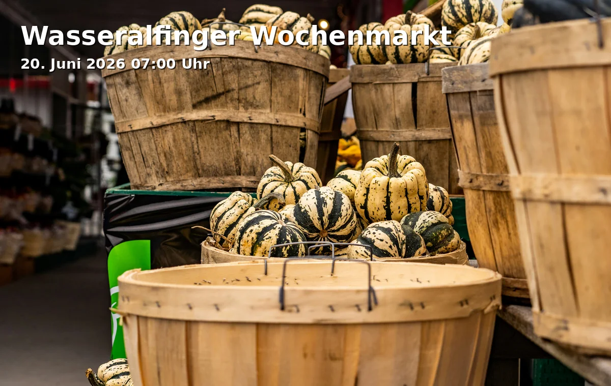 Event: Wasseralfinger Wochenmarkt