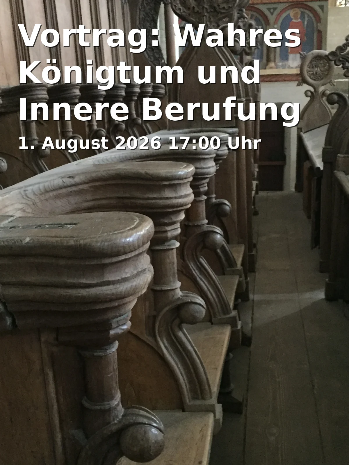 Lecture: True Kingship and Inner Calling