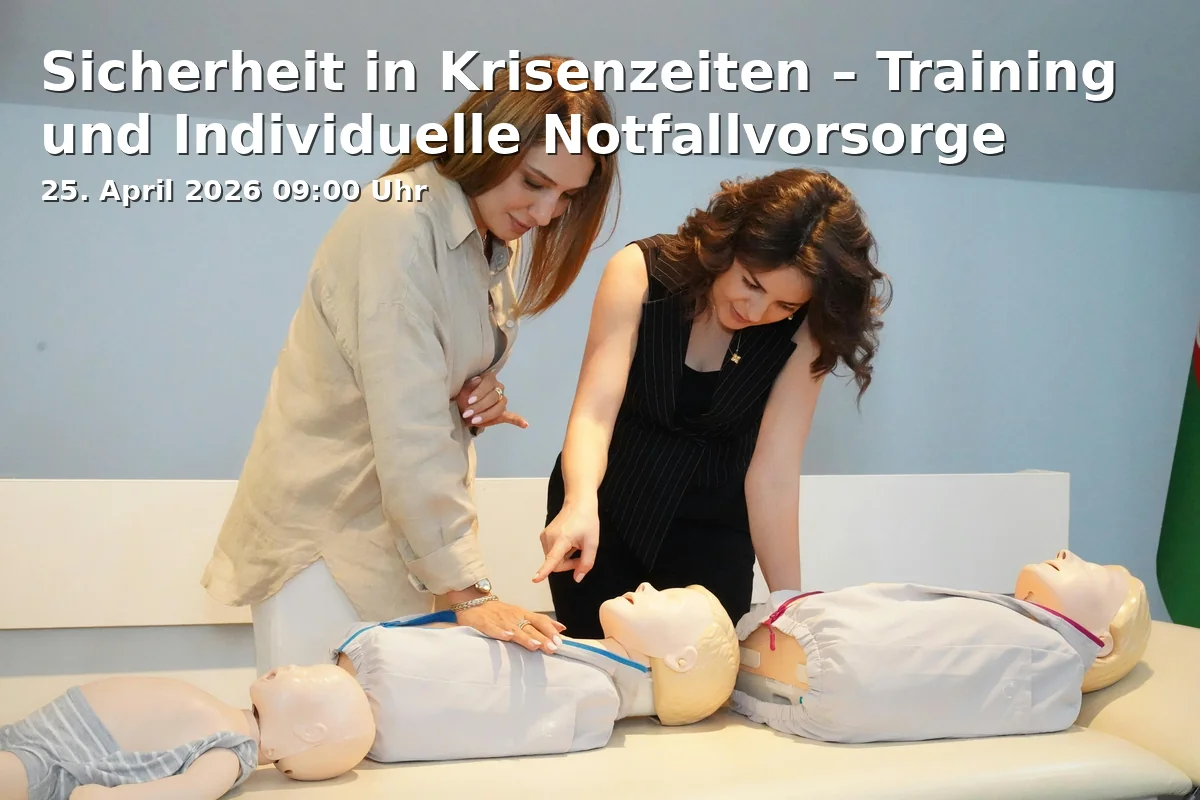 Event: Safety in Crisis Times – Training and Individual Emergency Preparedness