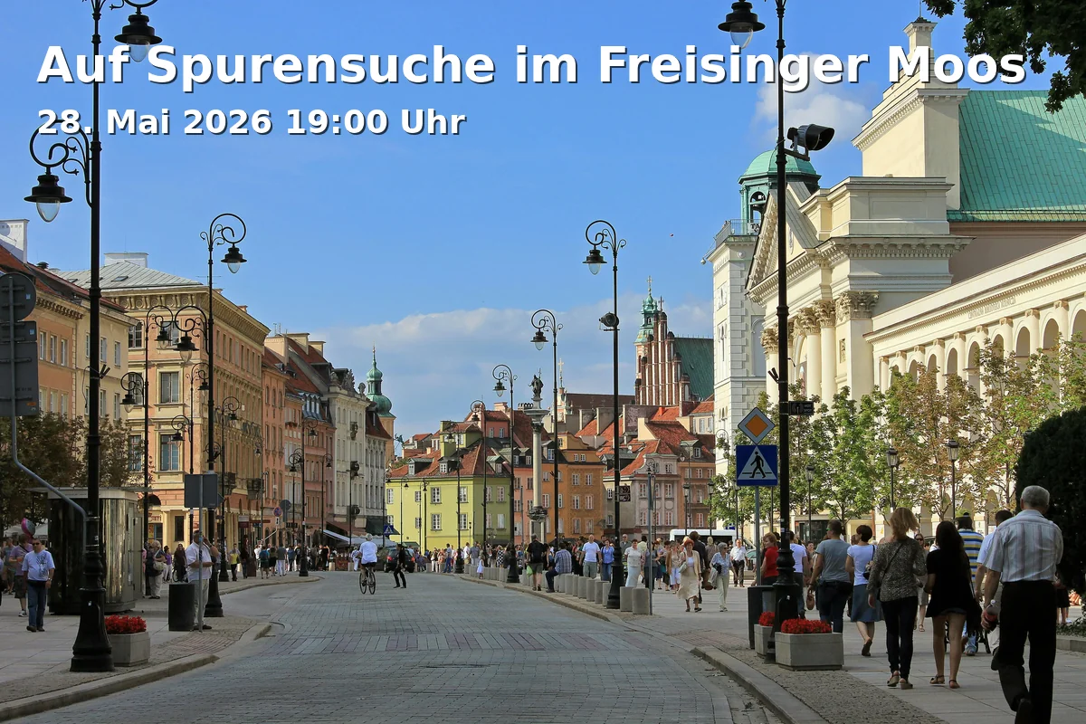 Event: Auf Spurensuche im Freisinger Moos