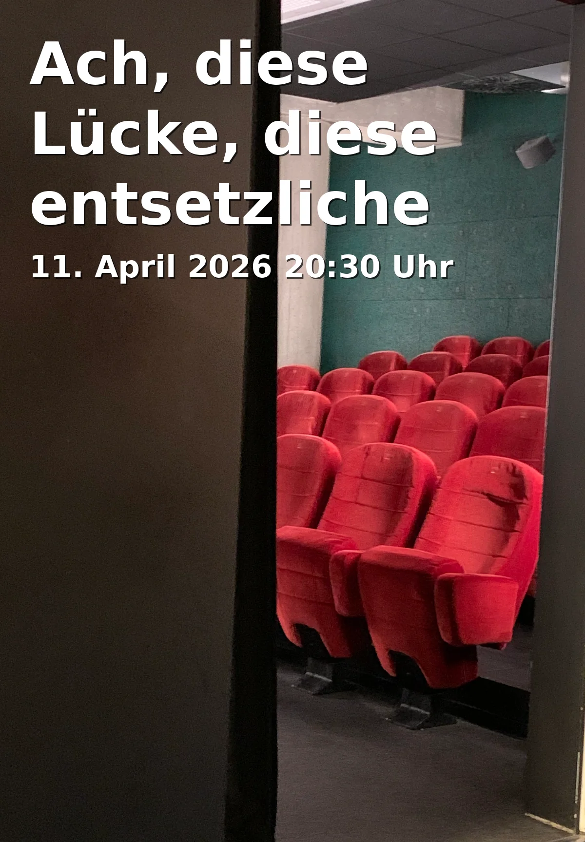 Event: Oh, this gap, this terrible gap