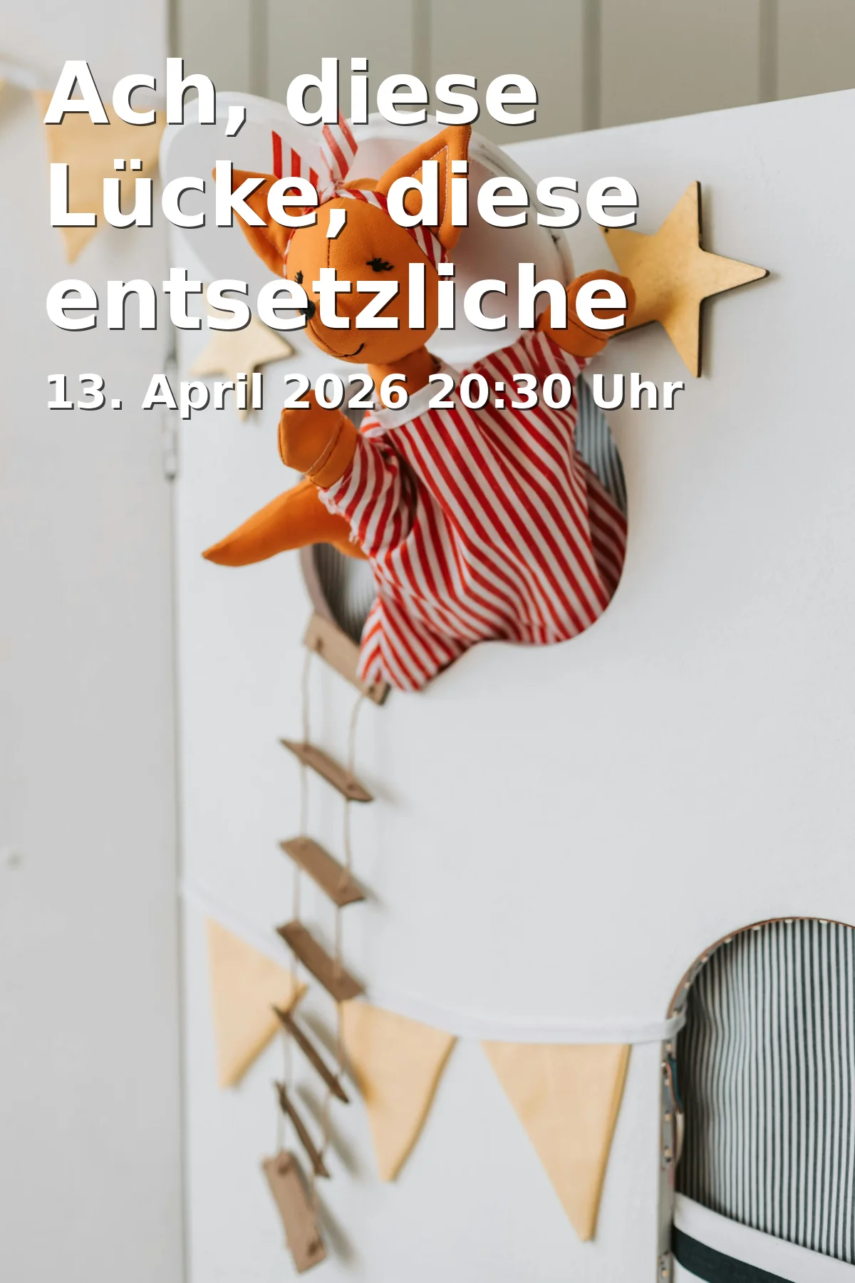 Event: Oh, this gap, this dreadful gap