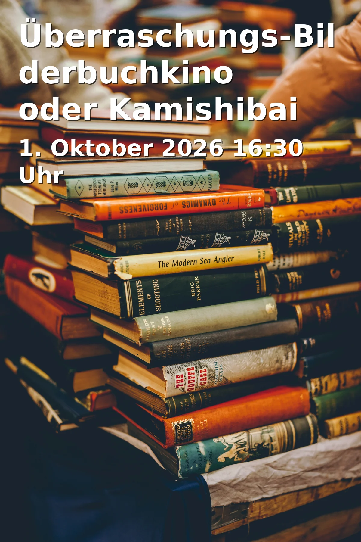 Event: Überraschungs-Bilderbuchkino oder Kamishibai