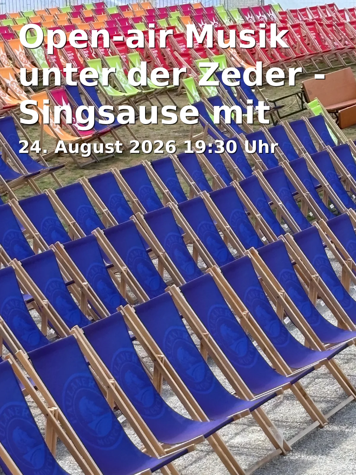 Event: Open-air Music under the Cedar - Singalong with Kathrin Eigendorf