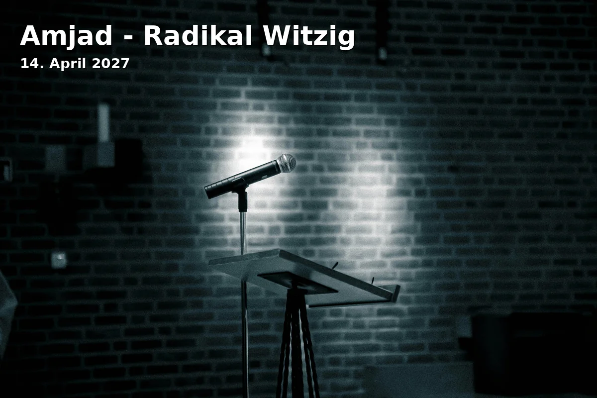 Event: Amjad - Radically Funny