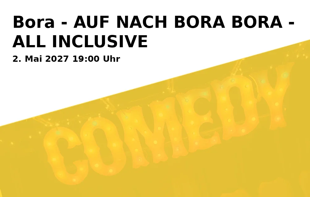 Event: Bora - OFF TO BORA BORA - ALL INCLUSIVE