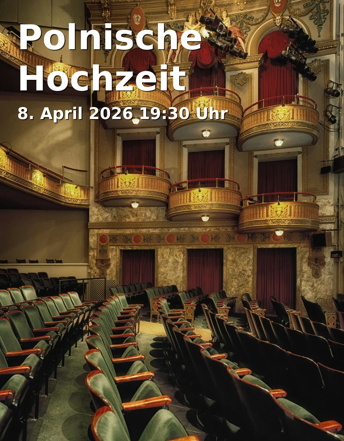 Event: Polish Wedding in Theater am Bismarckplatz, Bismarckplatz 7, 93047 Regensburg on 8. April 2026