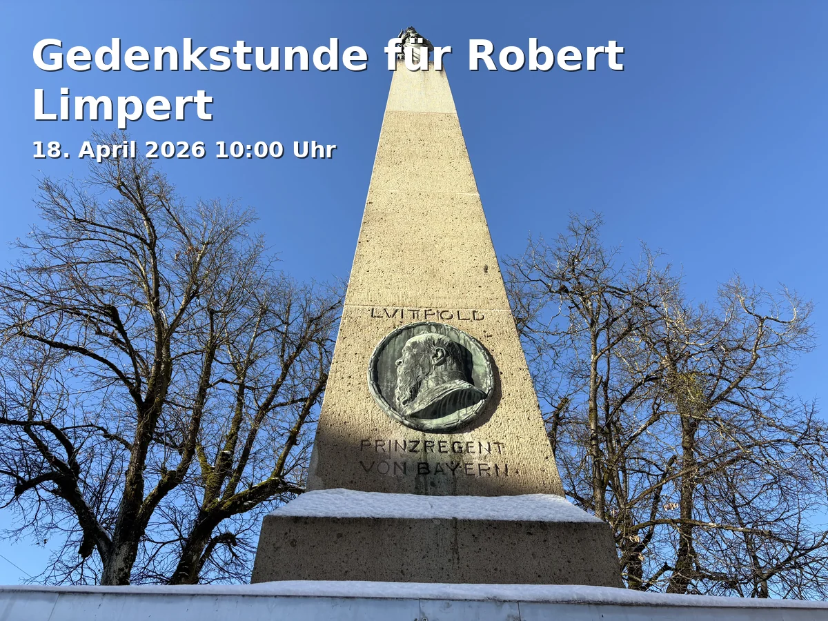 Event: Memorial Service for Robert Limpert in Martin-Luther-Platz 1, 91522 Ansbach on 18. April 2026