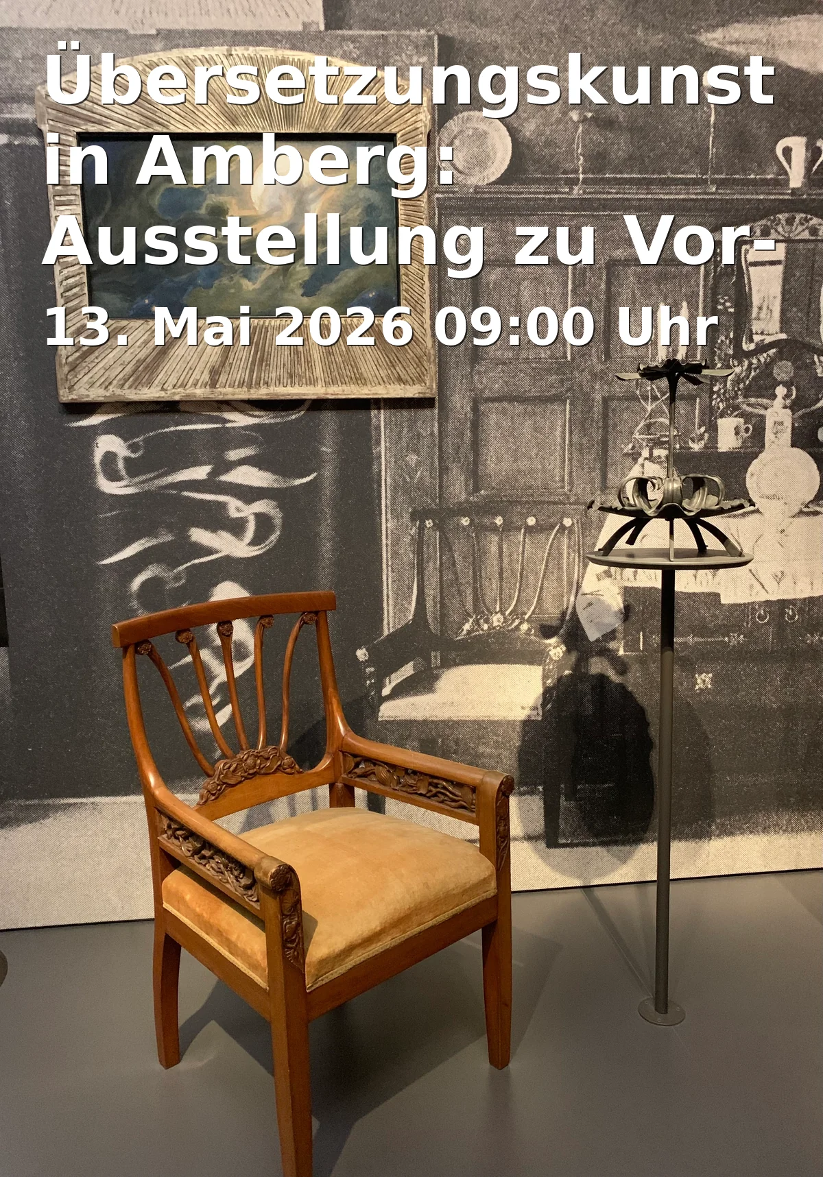 Event: Übersetzungskunst in Amberg: Ausstellung zu Vor- und Nachlässen bis September 2026
