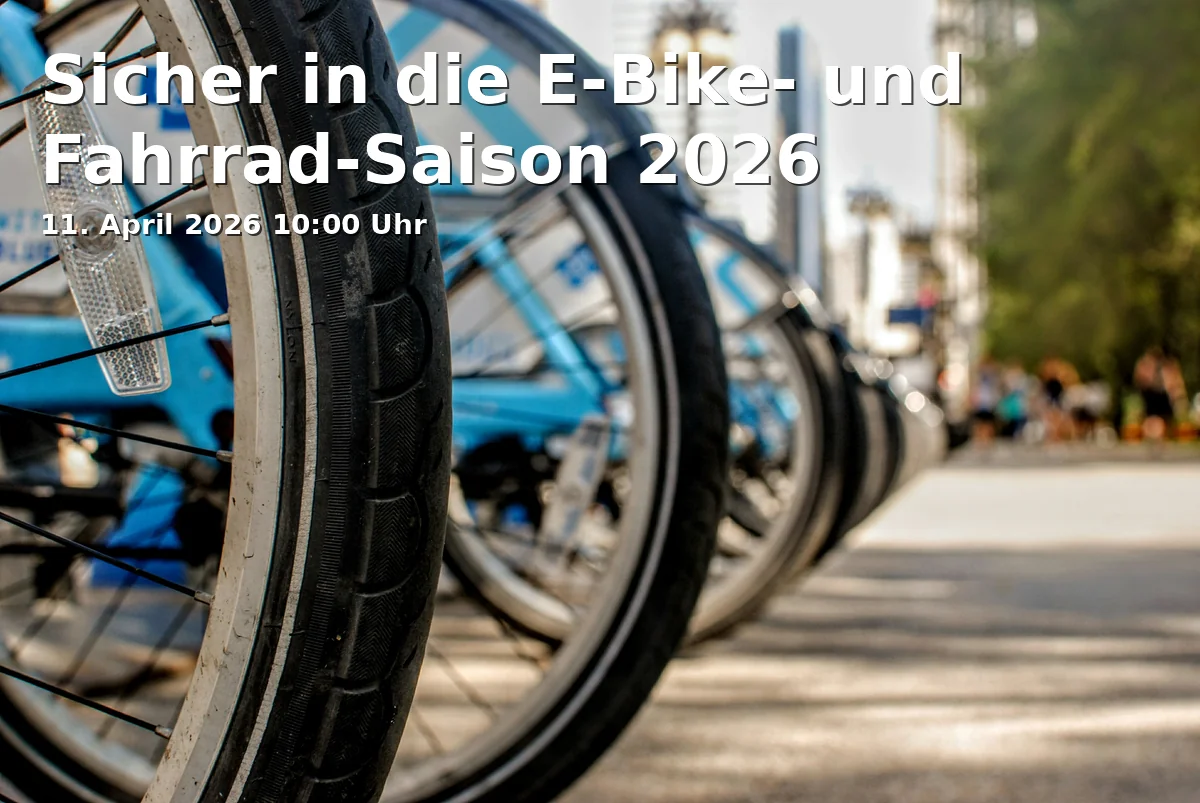 Event: Safe into the E-Bike and Bicycle Season 2026