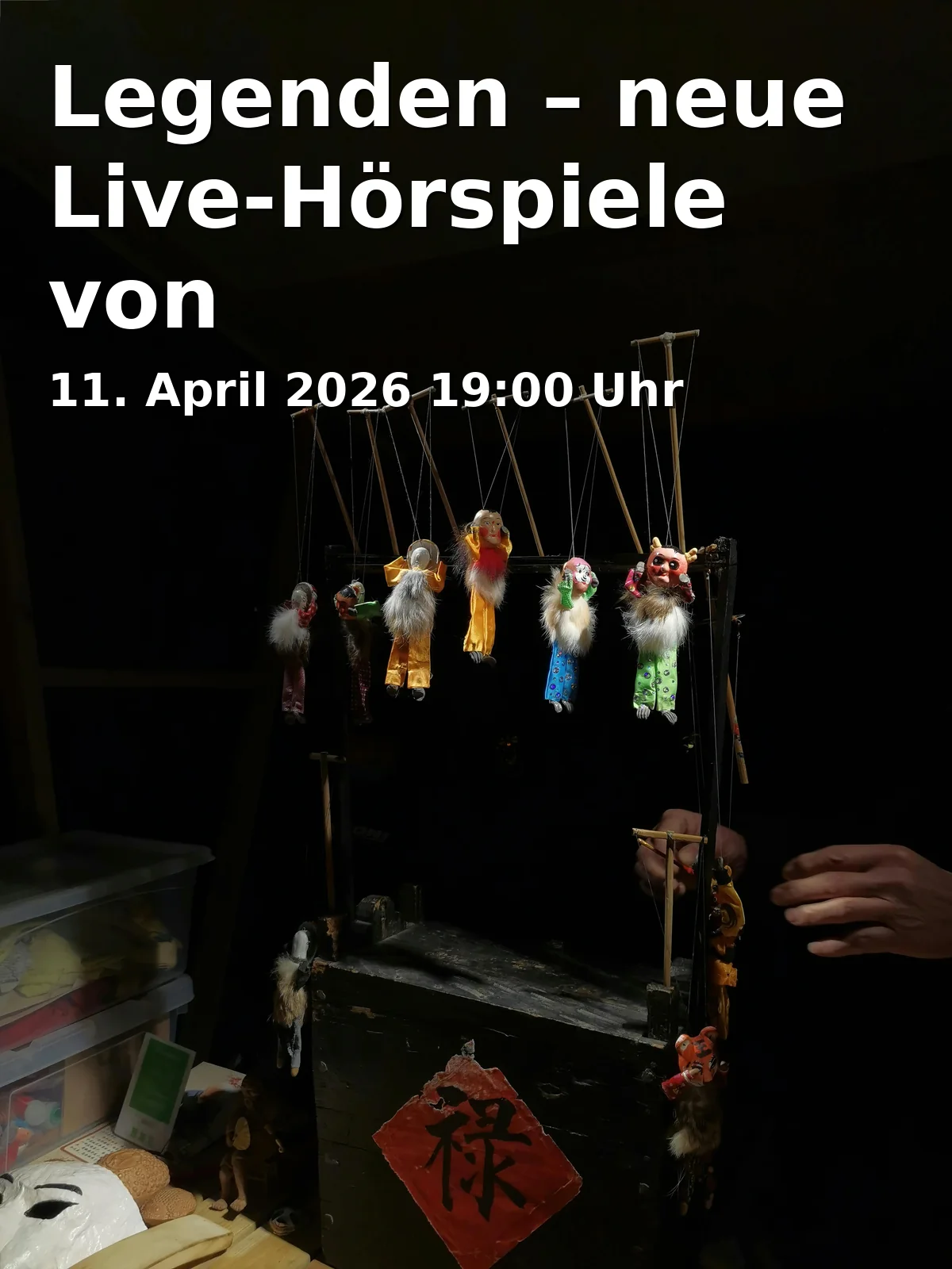 Event: Legends – new live radio plays by LightsDownLow