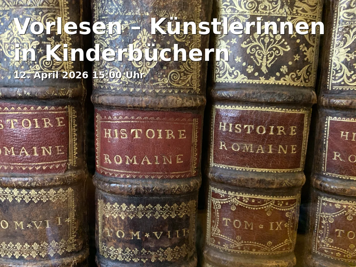 Event: Storytime – Female Artists in Children's Books