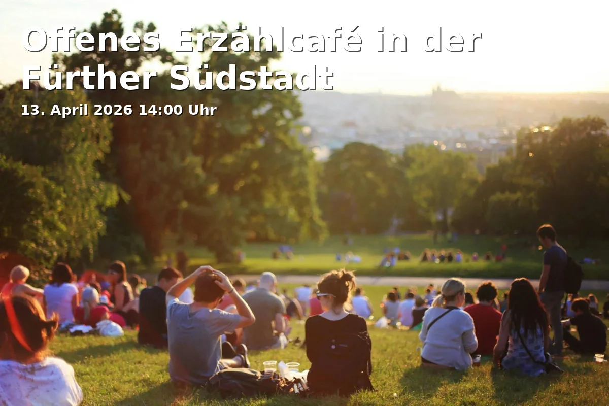 Event: Open Story Café in Fürth's South City