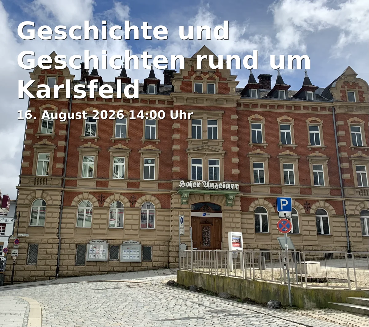 Event: History and Stories Around Karlsfeld