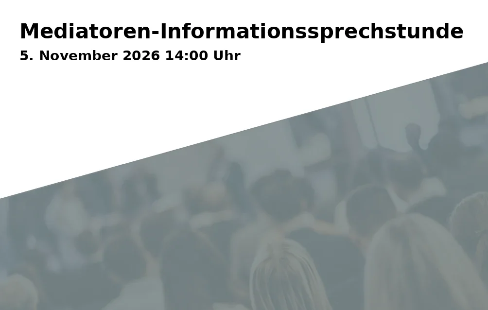 Event: Mediator Information Session