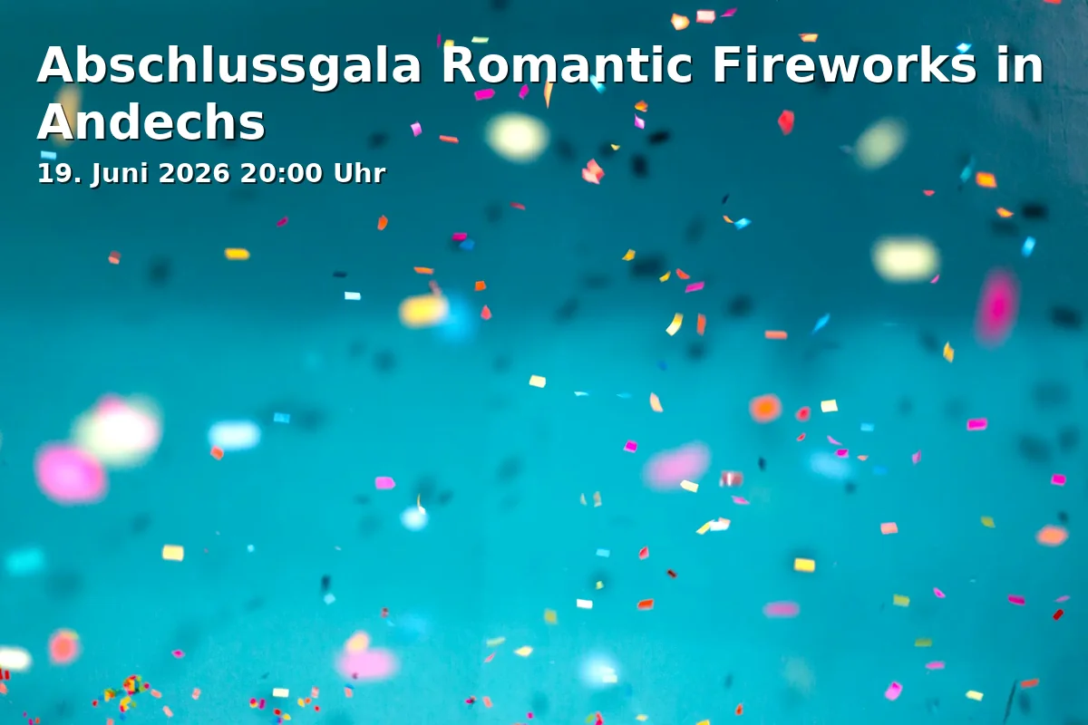 Event: Abschlussgala Romantic Fireworks in Andechs