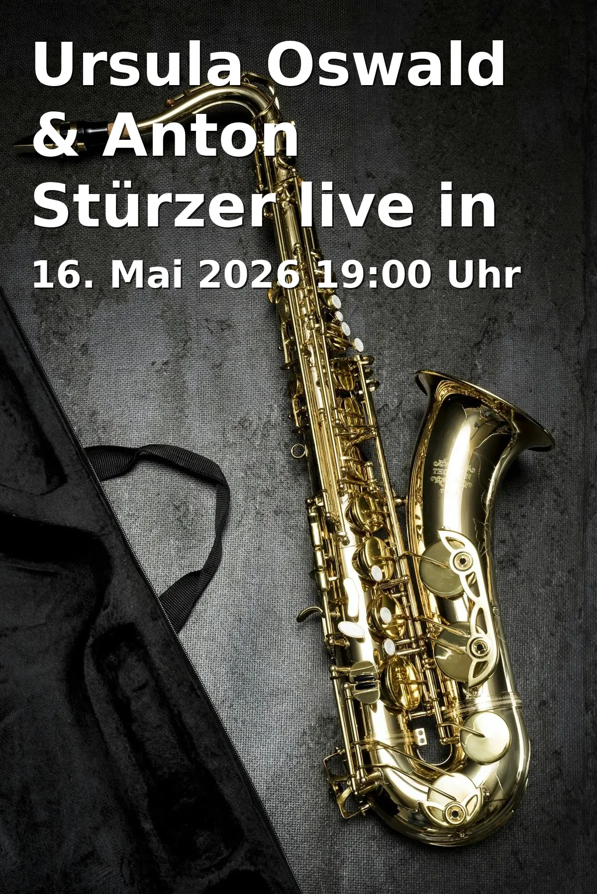 Event: Ursula Oswald & Anton Stürzer live in Augsburg - Jazz aus dem Nähkästchen 2026