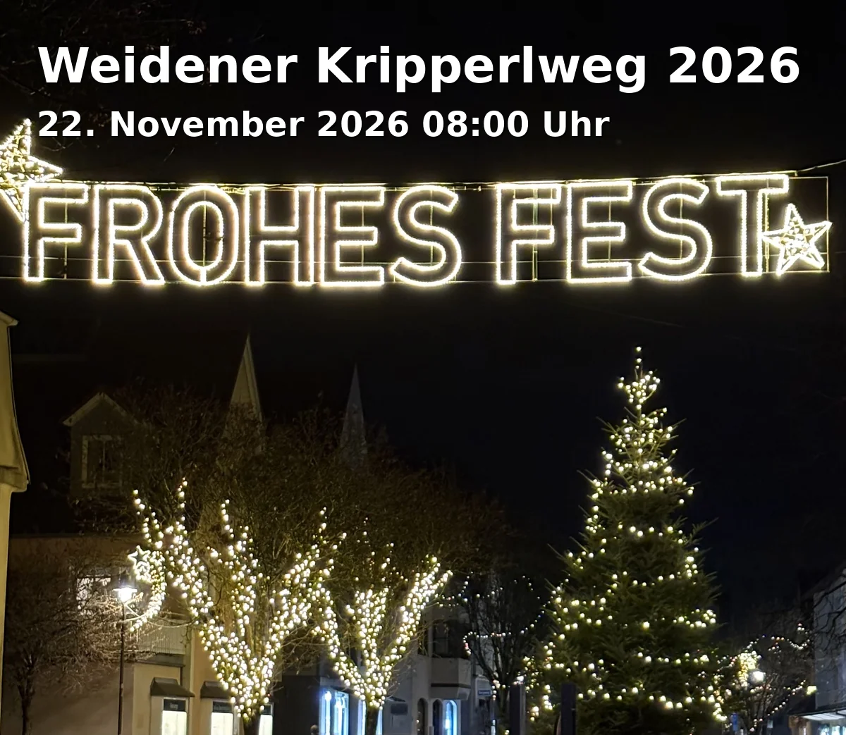 Event: Weiden's Nativity Trail 2026