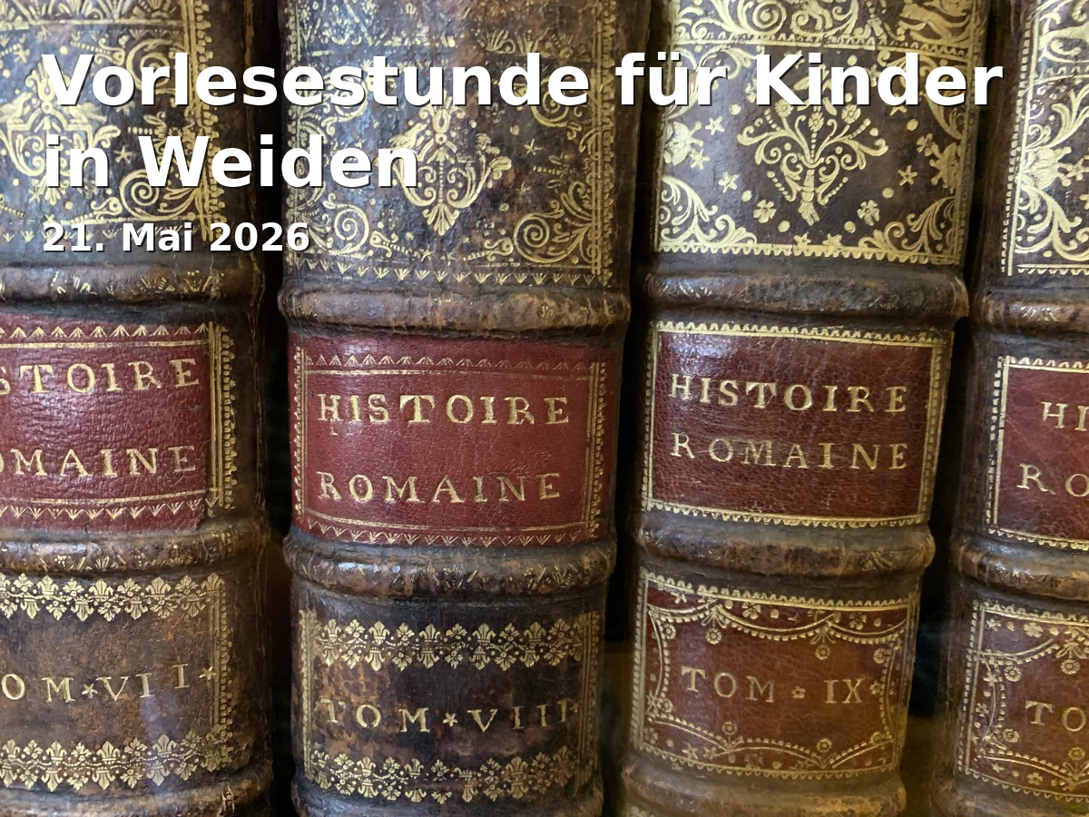 Event: Storytime for Children in Weiden in Regionalbibliothek Weiden, M.-Seltmann-Straße 1, 92637 Weiden on 21. May 2026