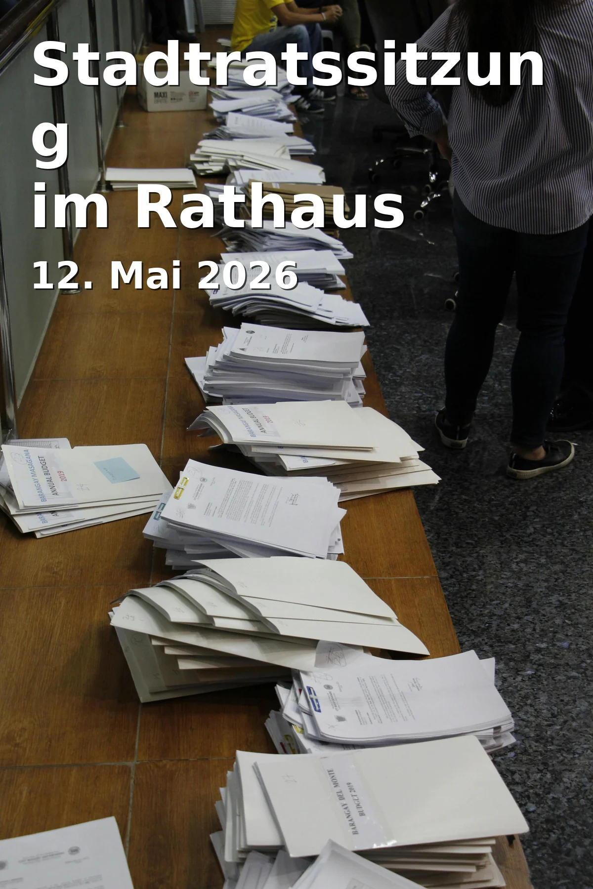 Stadtratssitzung im Rathaus Erding