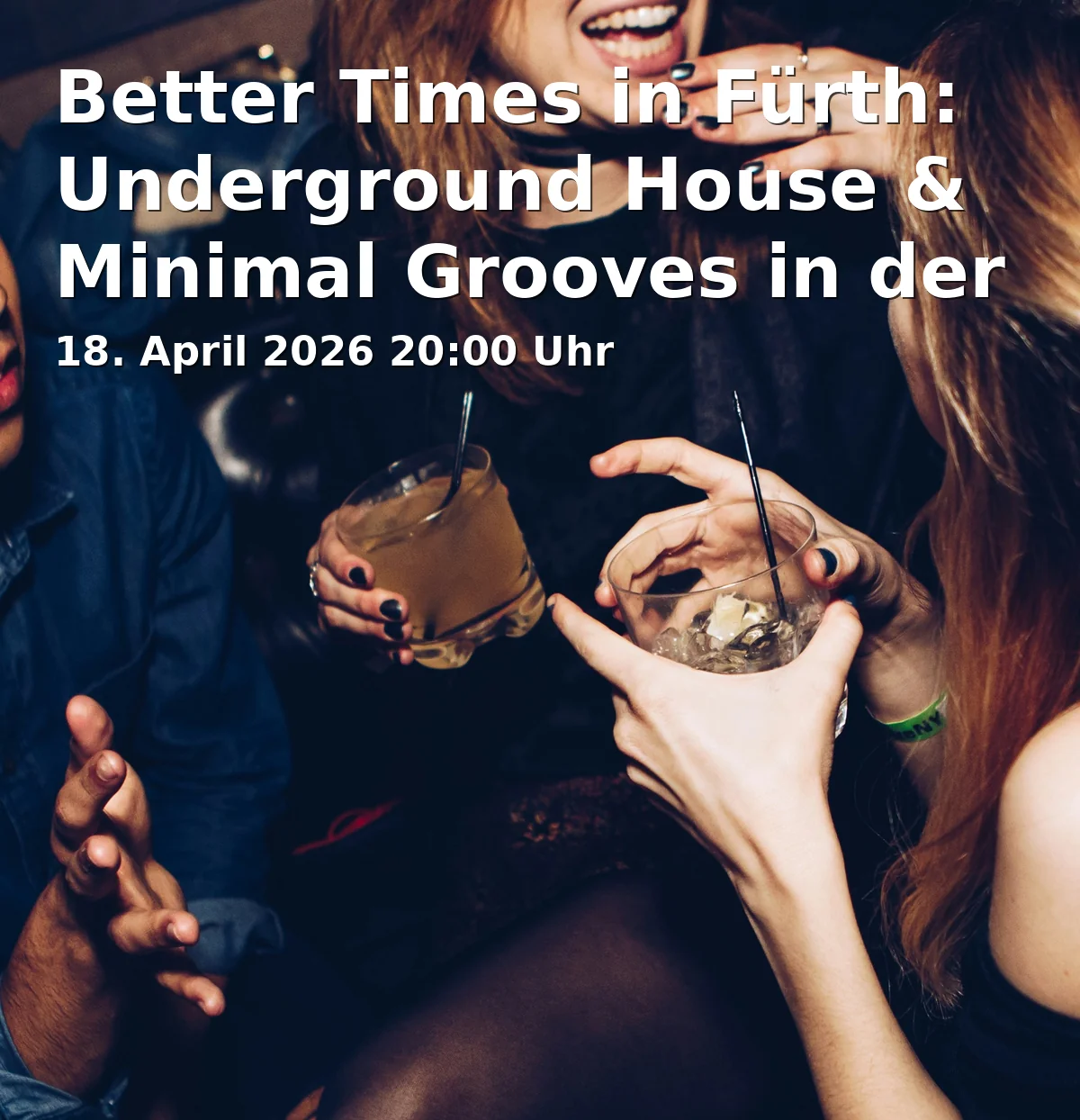 Better Times in Fürth: Underground House & Minimal Grooves in der Kofferfabrik