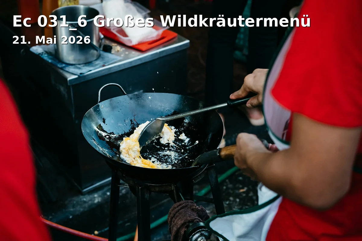 Event: Ec 031_6 Großes Wildkräutermenü