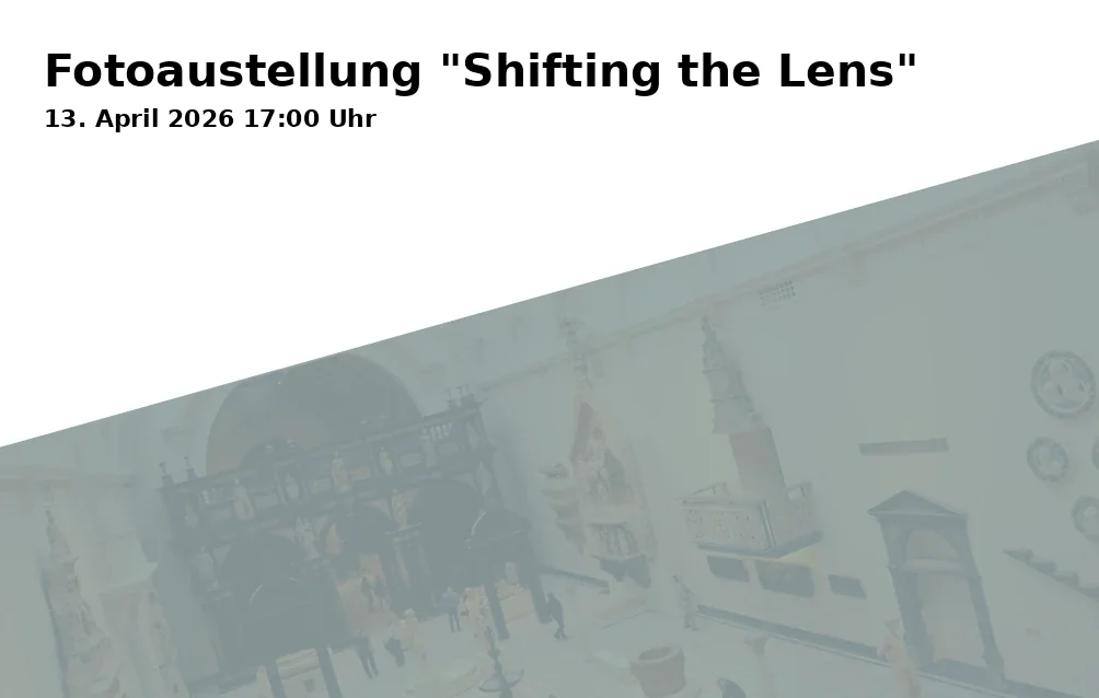 Event: Fotoaustellung "Shifting the Lens" in FZA - Forschungszentrum Afrika an der Universität Bayreuth, Universitätsstraße 30, 95447 Bayreuth on 13. April 2026