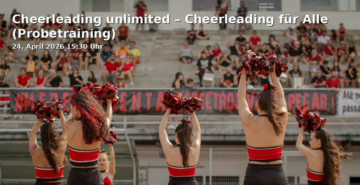 Cheerleading unlimited – Cheerleading for Everyone (Trial Training)