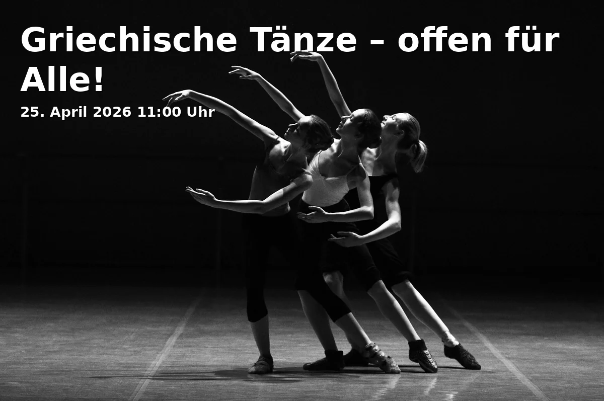 Event: Greek Dances – Open to Everyone! in vhs Fürth, Hirschenstraße 27/29, 90762 Fürth on 25. April 2026