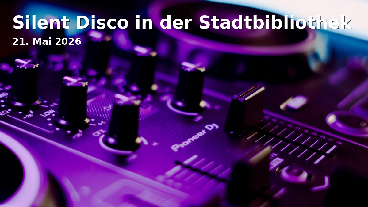 Event: Silent Disco at the City Library