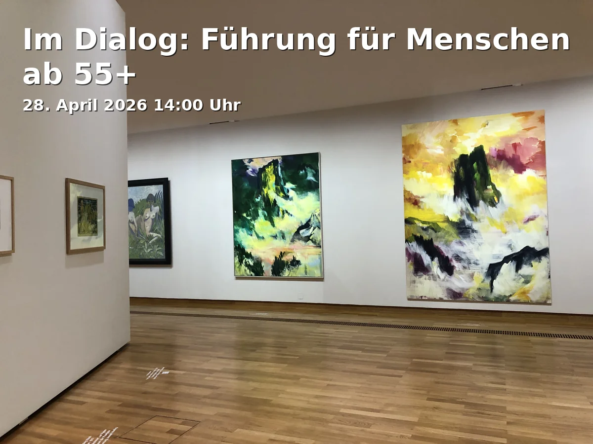 Event: In Dialogue: Tour for People Aged 55+ in kunst galerie fürth, Königsplatz 1, 90762 Fürth on 28. April 2026