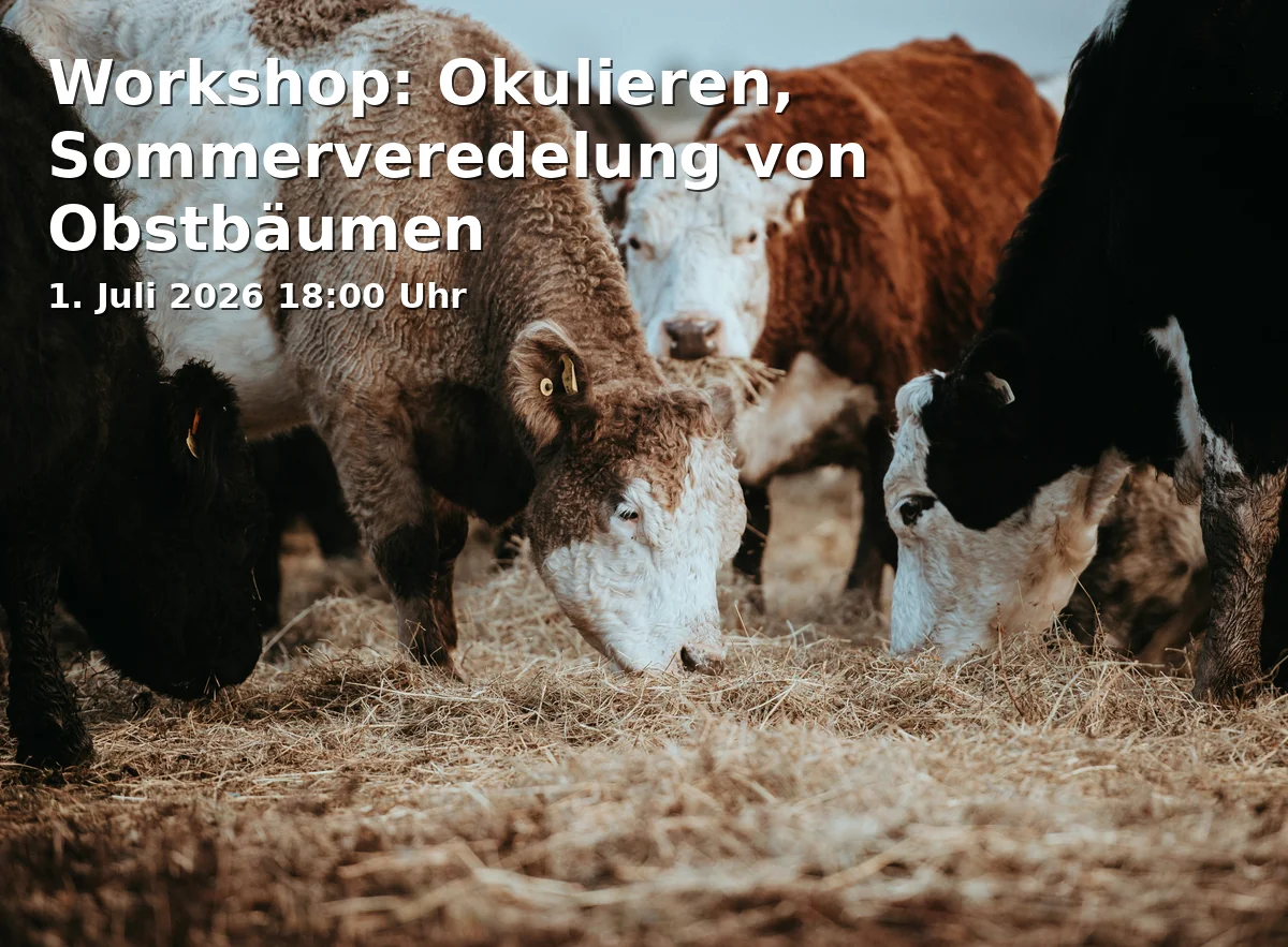 Event: Workshop: Grafting, Summer Grafting of Fruit Trees