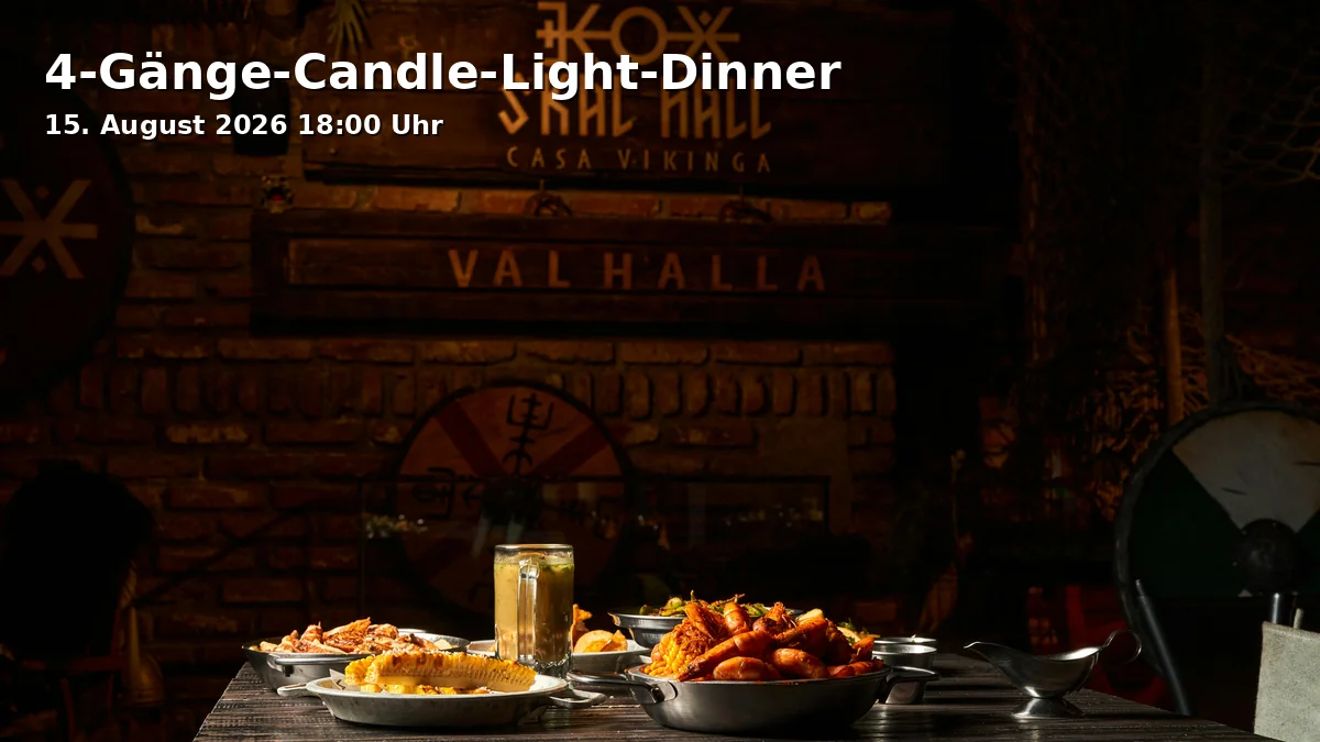 Event: 4-Course Candle Light Dinner