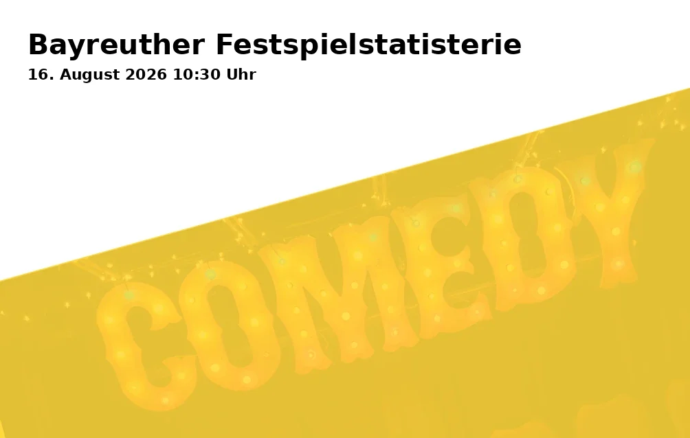 Event: Bayreuth Festival Extras