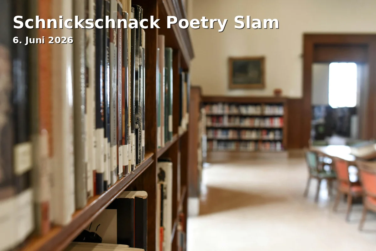 Event: Schnickschnack Poetry Slam