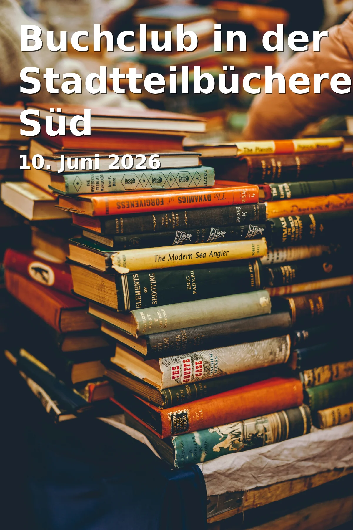 Event: Buchclub in der Stadtteilbücherei Süd