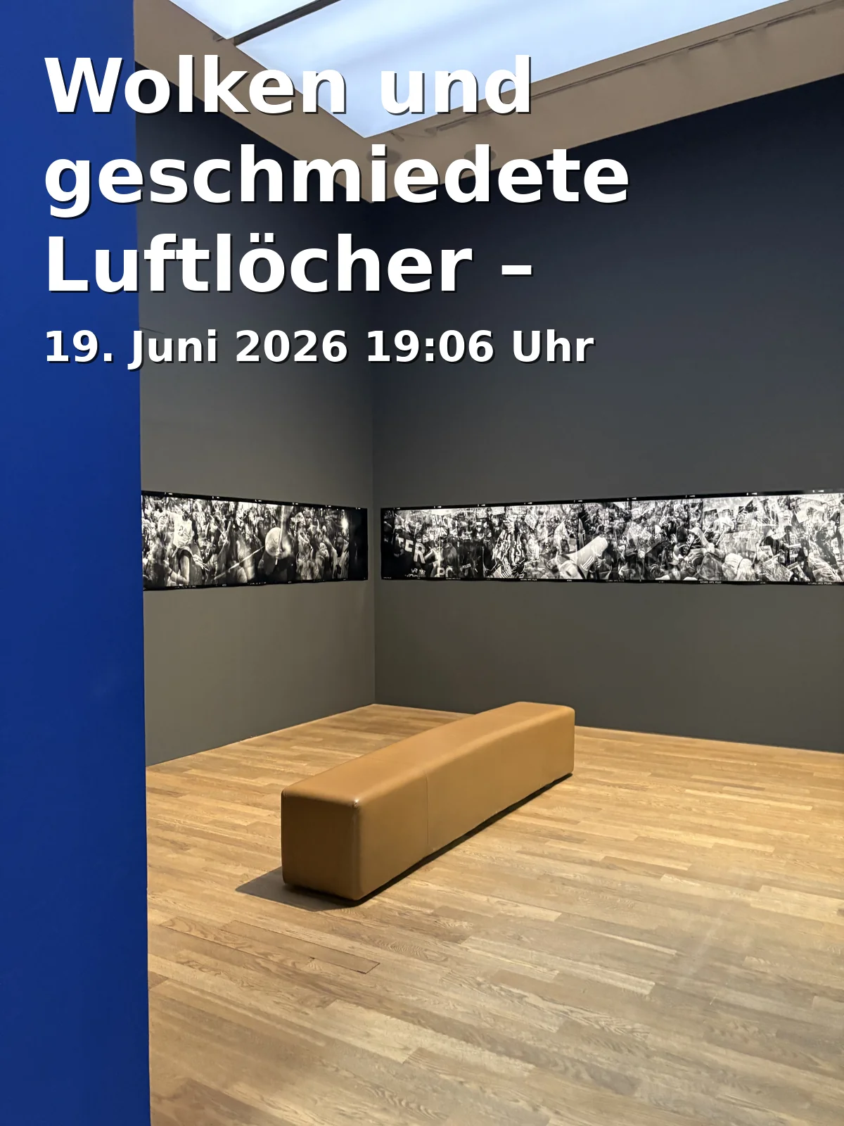 Event: Wolken und geschmiedete Luftlöcher – Bettina Dittlmann & Michael Jank